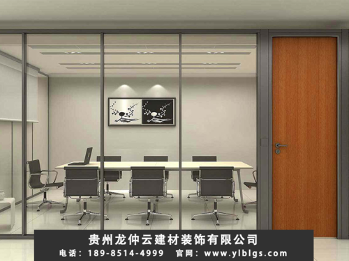 贵阳玻璃隔断施工